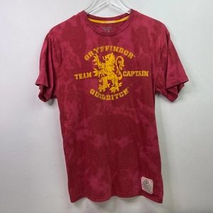 Wizarding World Harry Potter Gryffindor Quidditch Acid Tie Dye T-shirt — Medium